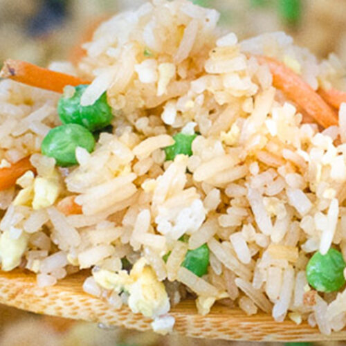 Restaurant Style Asian Fried Rice | Twisted Tastes