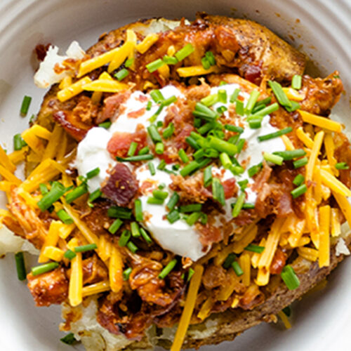 BBQ Baked Potato | Twisted Tastes