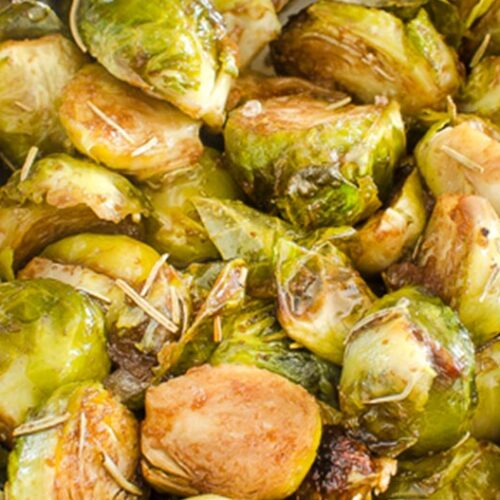 Brussel Sprouts with Rosemary and Shallots | Twisted Tastes