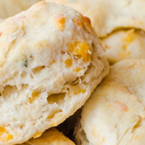 Cheddar Sage Biscuits | Twisted Tastes