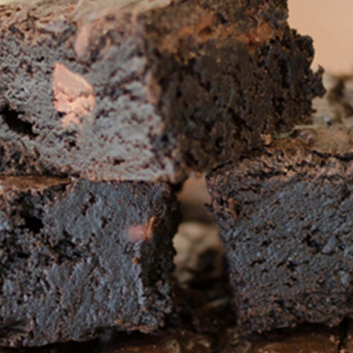 Dark Chocolate Fudge Brownies | Twisted Tastes